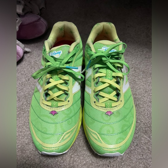RunDisney 2015 Lime Green Athletic Shoes Tinkerbell - Picture 1 of 6
